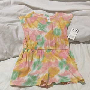 Harper Canyon 7 Colorful Tie-Dye Romper cotton nwt perfect new condition